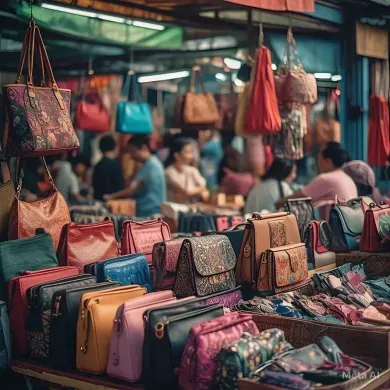 Pesona Bazar Tas dan Fasilitas di Pasar Baru